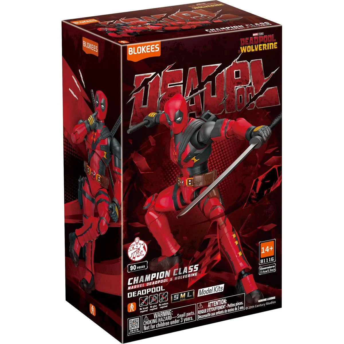 Blokess: Model Kit - Marvel Infinity Saga: Deadpool Champion Class CC04