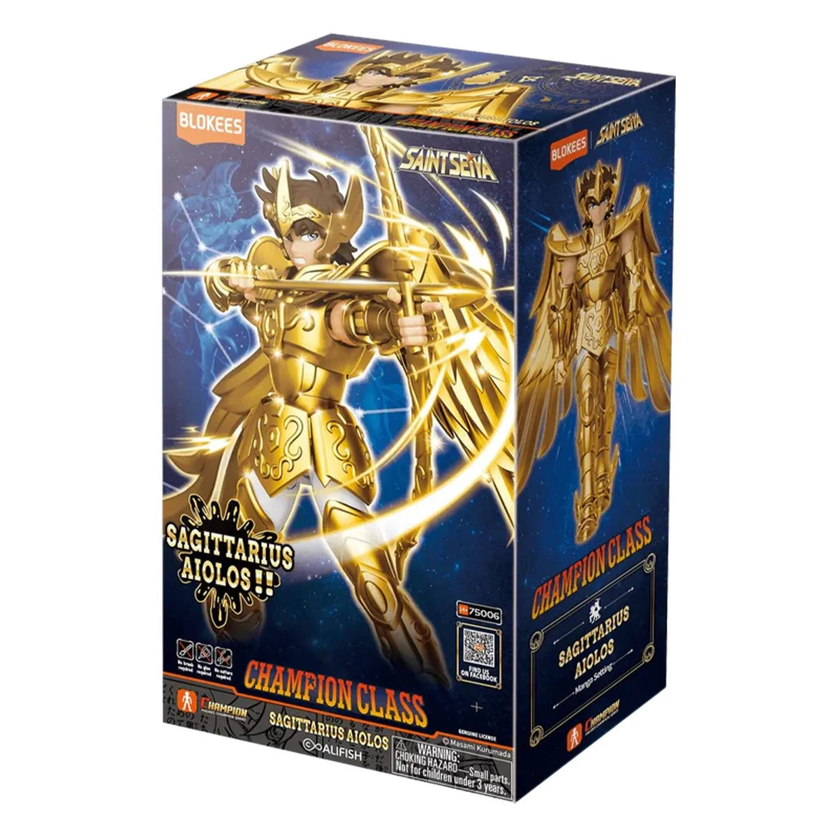 Saint Seiya Champion Deluxe Class Sagittarius Aiolos 05 Blokees Model Kit