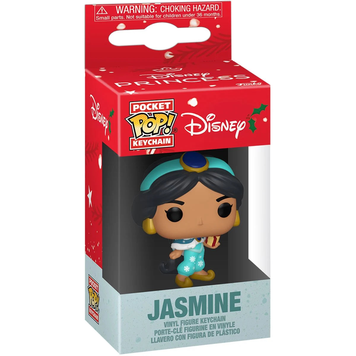 Funko Pop! Keychain: Disney Princess Holiday - Jasmine