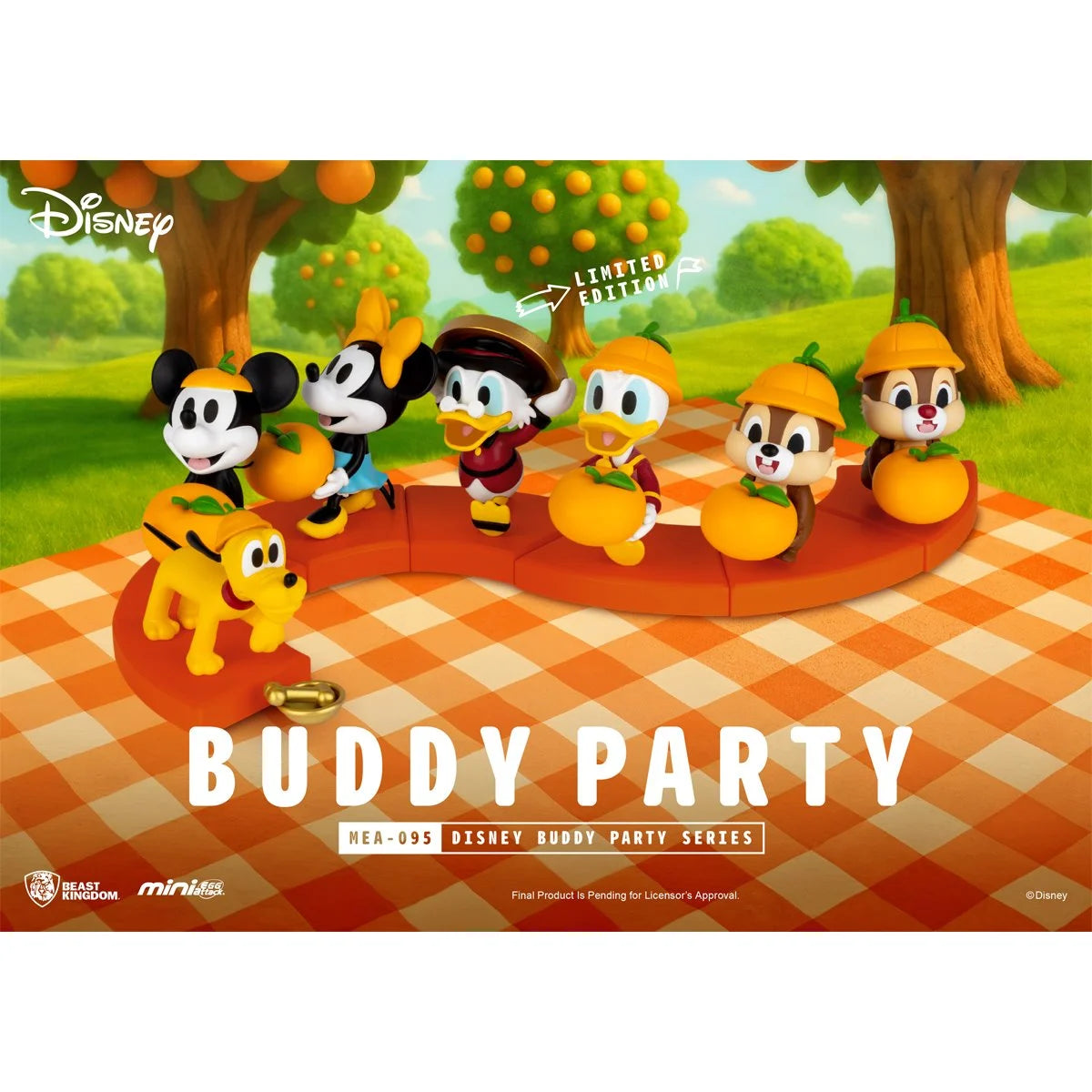 Beast Kingdom: Disney Buddy Party - Blind Box (x unidad) (Modelo aleatorio)