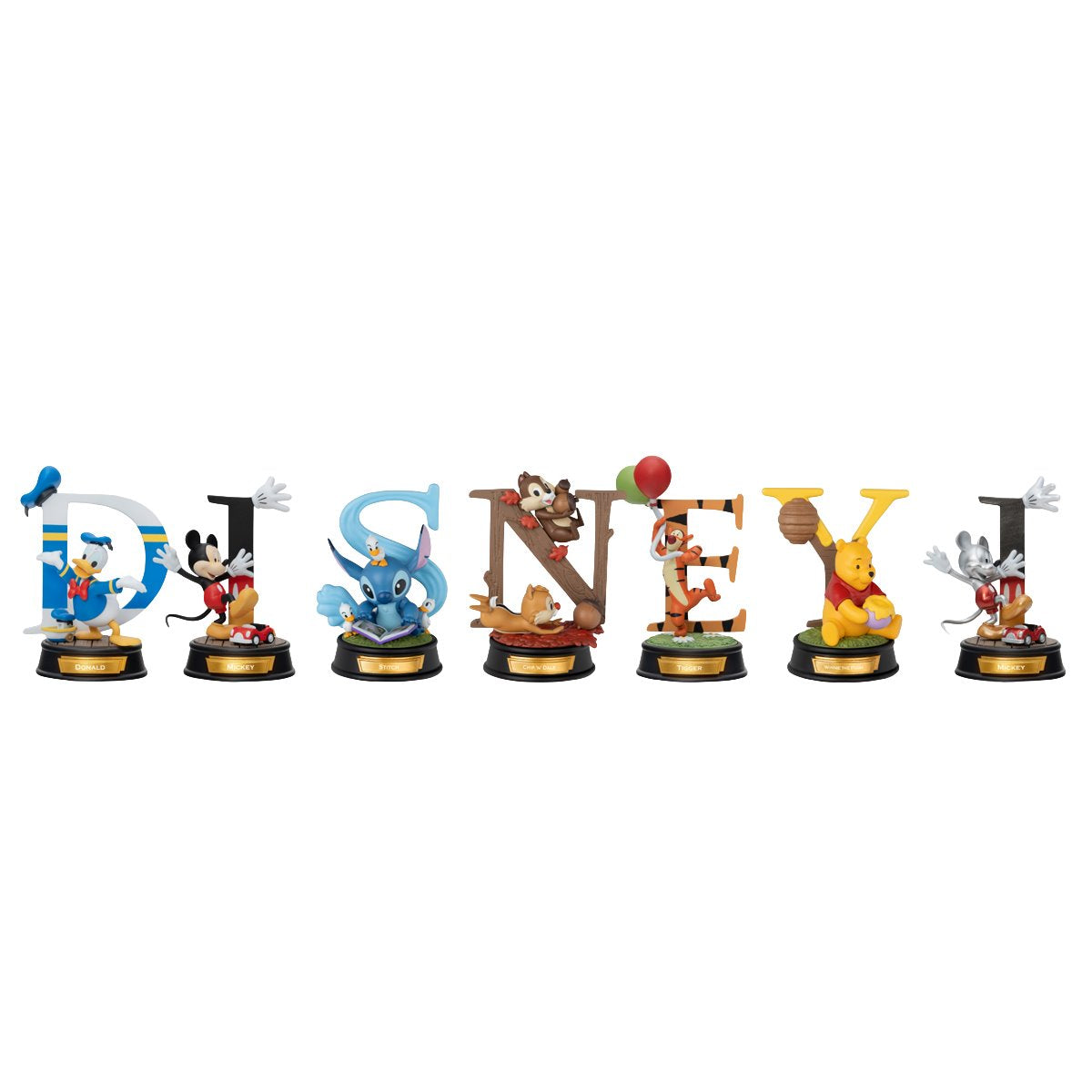 Beast Kingdom: Disney Alphabet Art Series - Blind Box (x unidad)