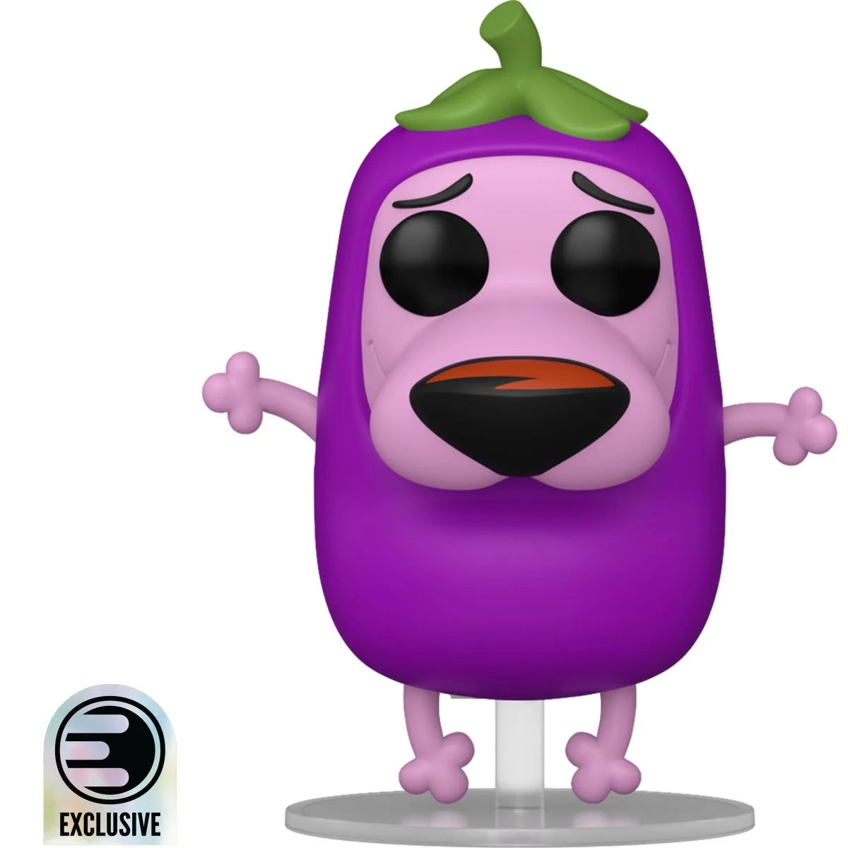 Funko Pop! Animation: Courage the cowardly dog - Courage (The great eggplant) 2009 - Entertainment Earth Exclusive (5000 pcs)