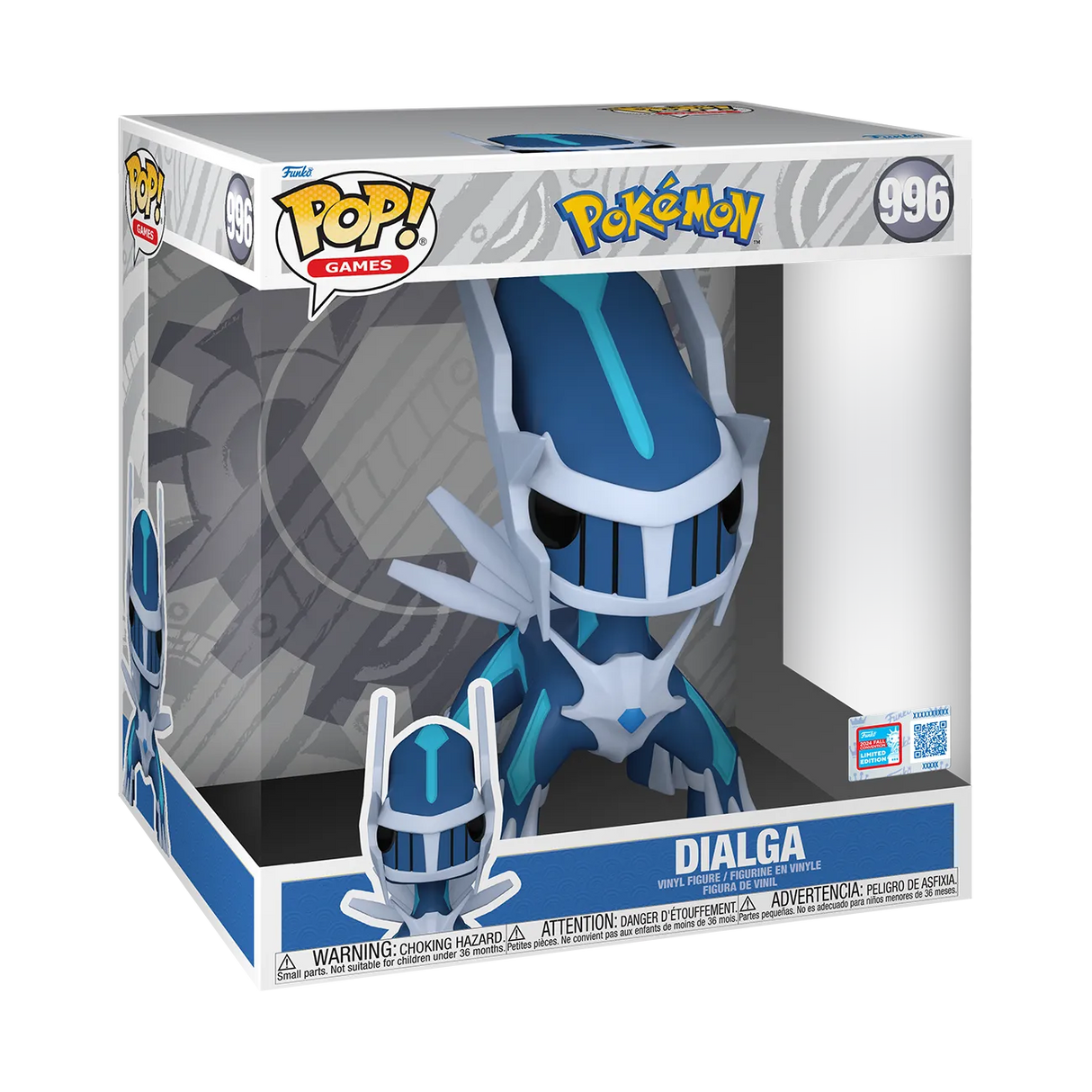 Pokemon - Dialga (Legendary) Pop! Vinyl Figure (New York Comic Convention Exclusive 2024)