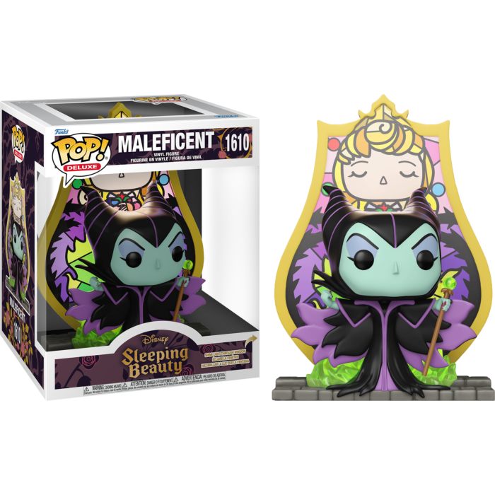 Funko Pop! Disney Villains: Maleficent Stained Glass - Deluxe