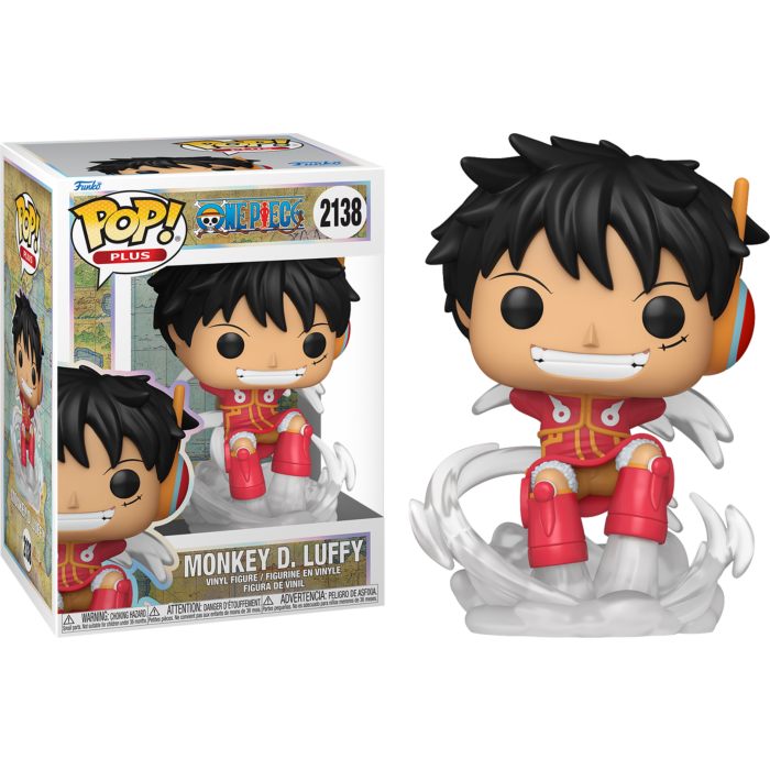 Funko Pop! Animation: One Piece Egghead Island - Monkey D. Luffy 2138 (PLUS)