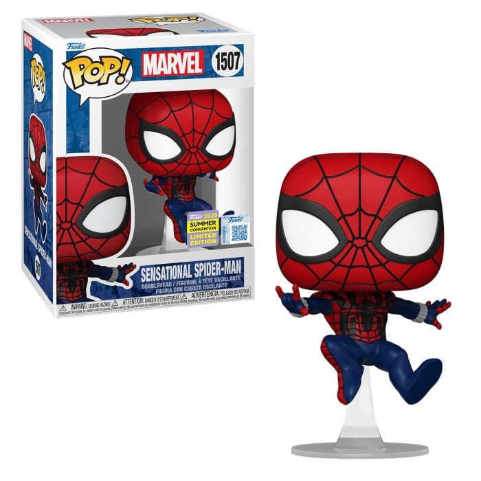 Funko Pop! Marvel: Spider-Man - Sensational Spider-Man 1507 - ComicCon 2025 Exclusive