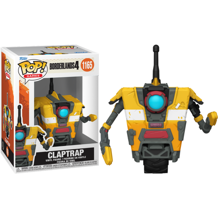 Funko Pop! Games: Borderlands 4 - Claptrap 1165