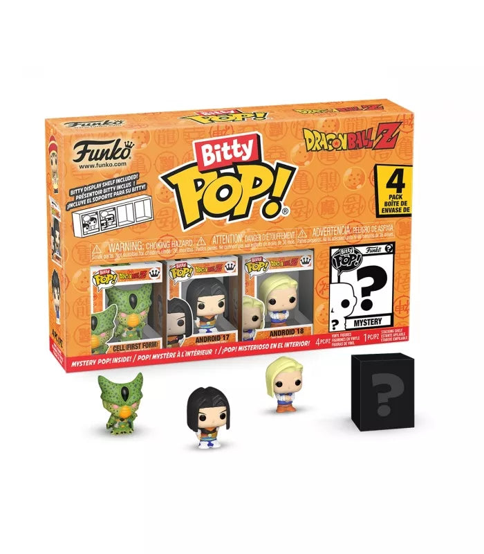 Funko BITTY Pop! Anime| Dragon Ball Z - 4pack (Cell) Specialty Series