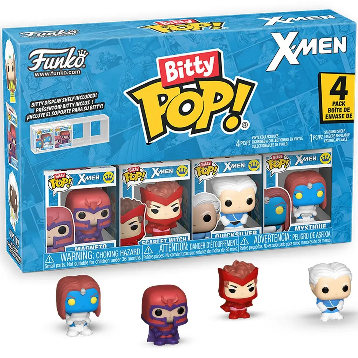 Funko Bitty Pop! Marvel: X-Men - 4pack (Magneto)