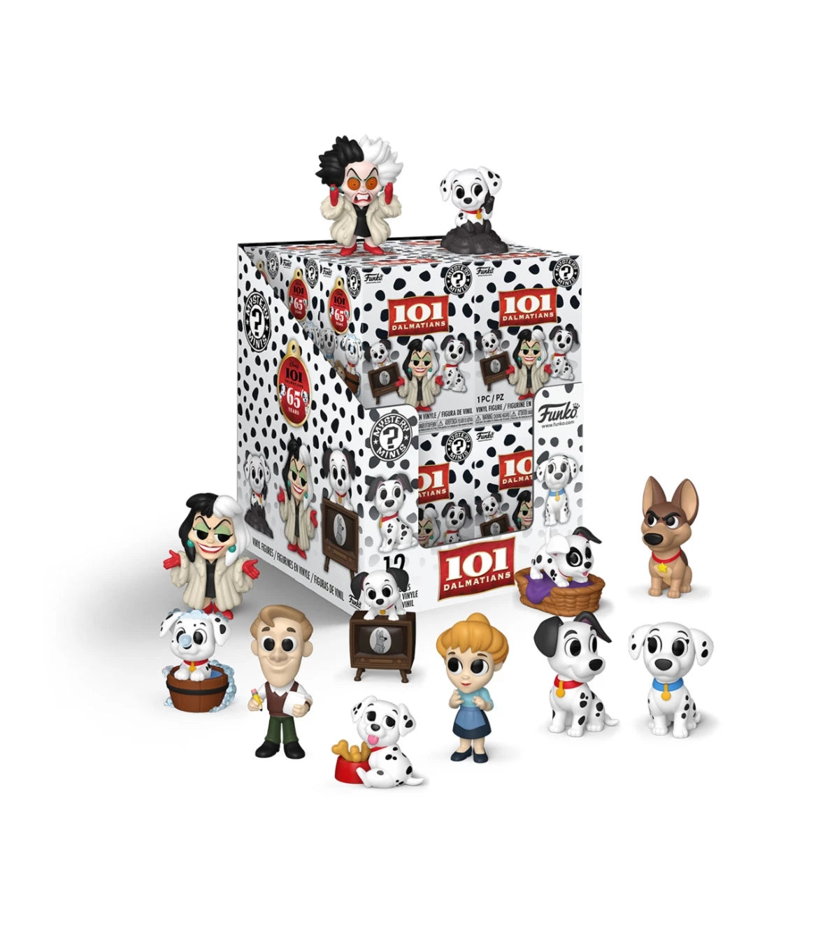 Funko Mystery Minis: 101 Dalmatas ( x 1 unidad)