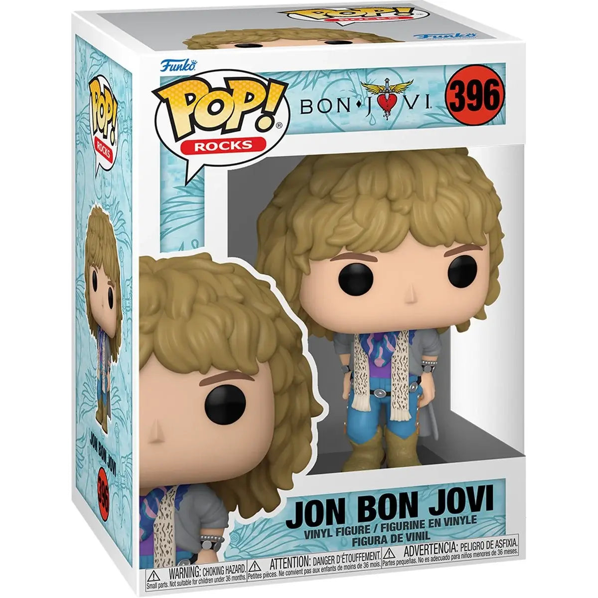 Funko Pop! Rocks: Bon Jovi - Jon Bon Jovi 396