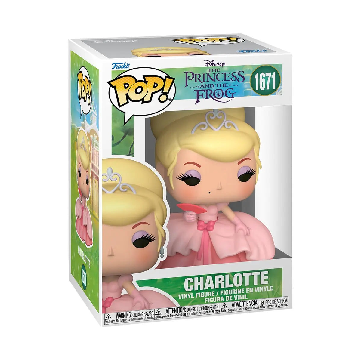Funko Pop! Disney: Princess and the Frog (La Princesa y el Sapo) - Charlotte 1671
