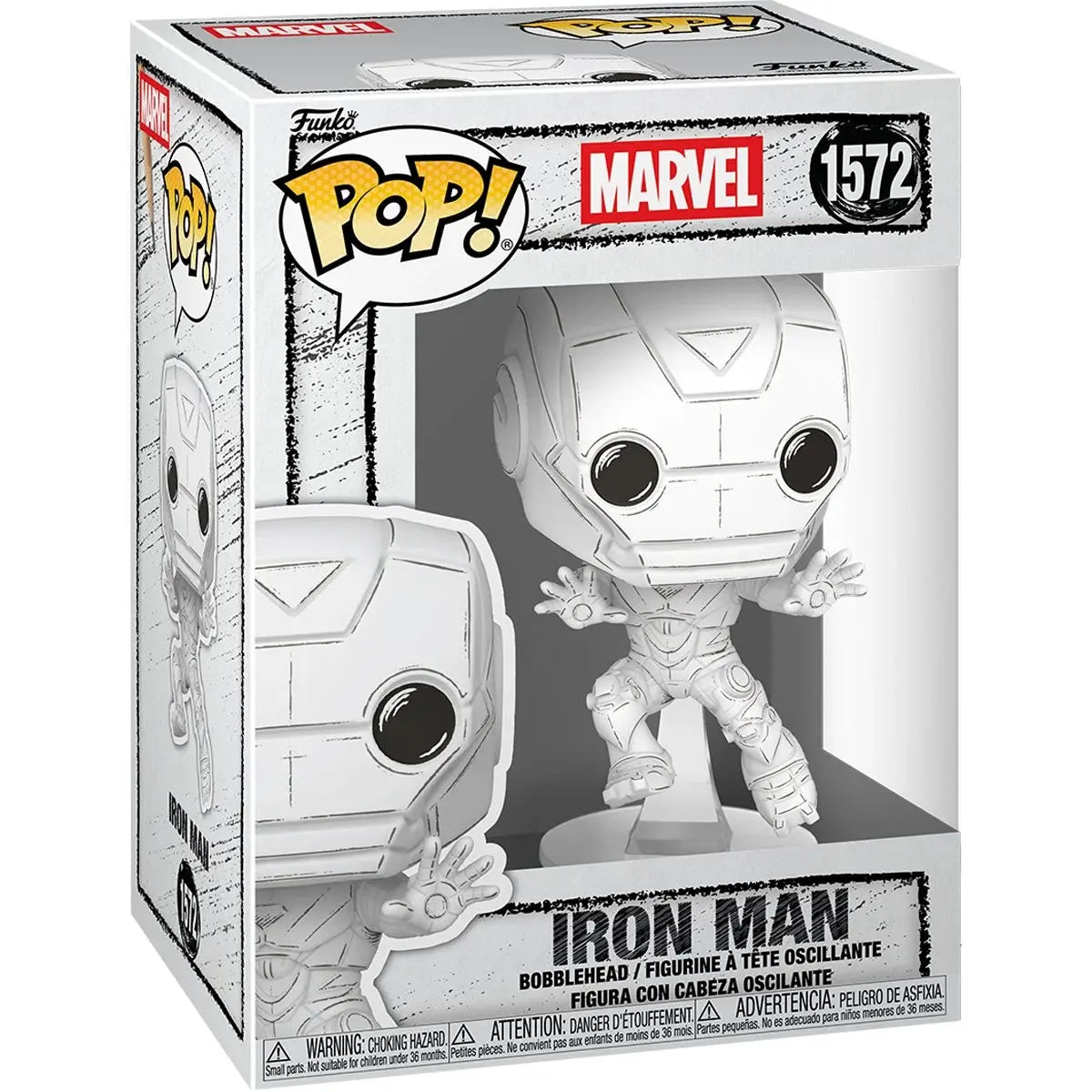 Funko Pop! Marvel Sketched - Iron Man 1572