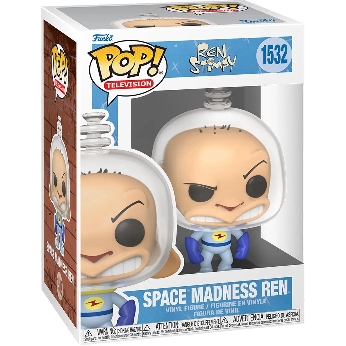 Funko Pop! Nickelodeon: The Ren & Stimpy Show - Space Madness Ren 1532