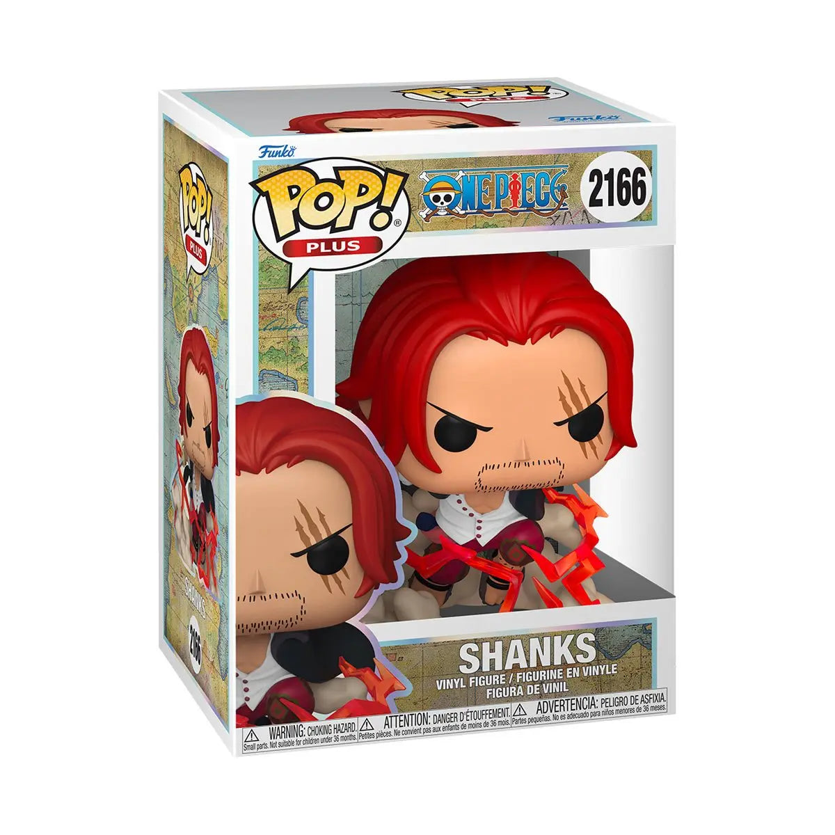 Funko Pop! Anime: One Piece - Shanks 2166 (PLUS)