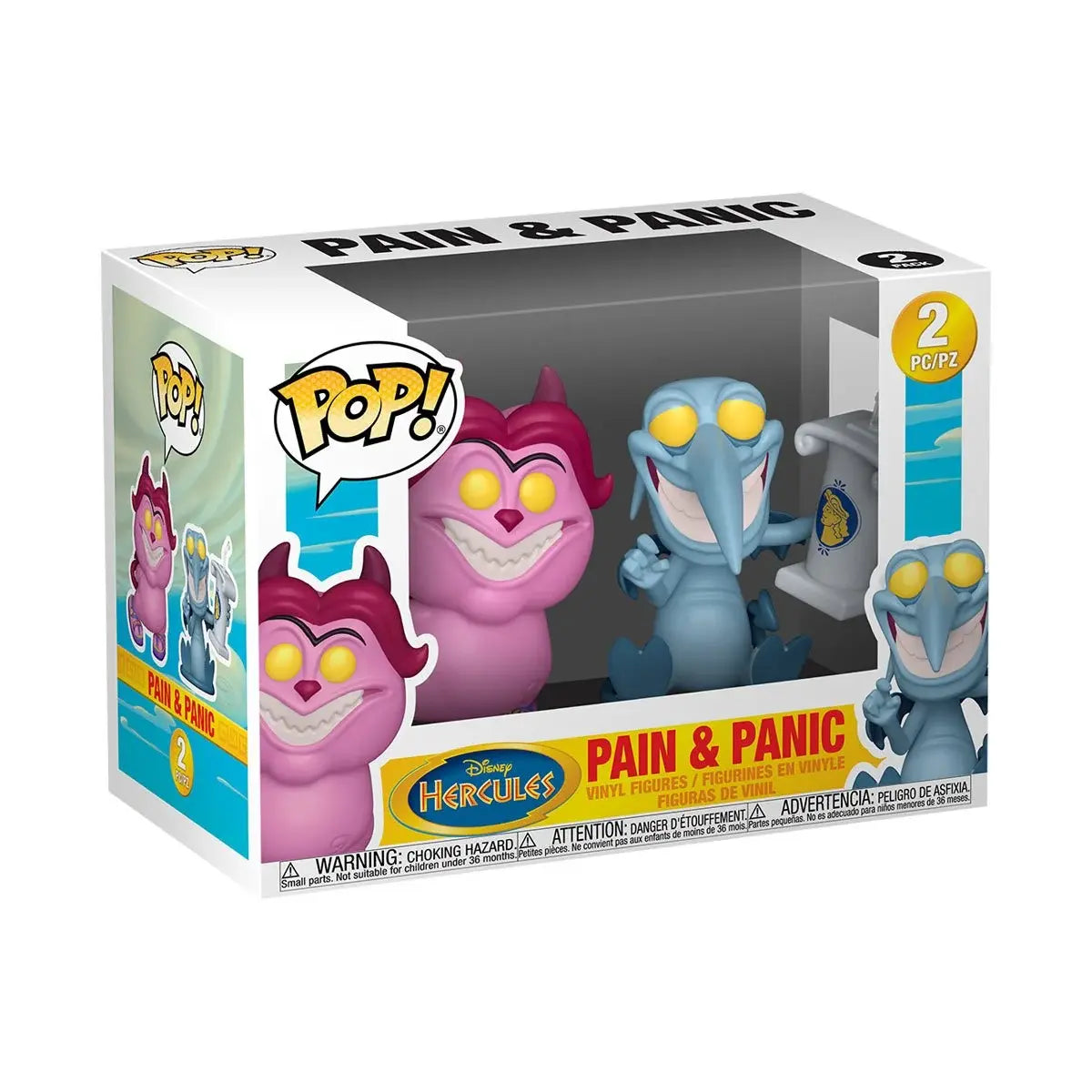 Funko Pop! Disney: Hercules - Panic & Pain 2-PACK