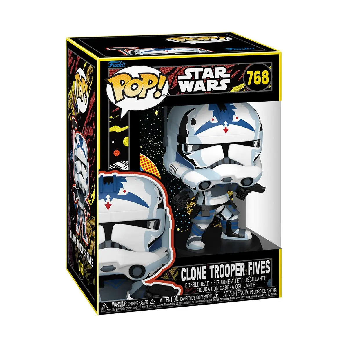 Funko Pop! Star Wars | Retro: The Clone Wars - Clone Trooper Fives 768