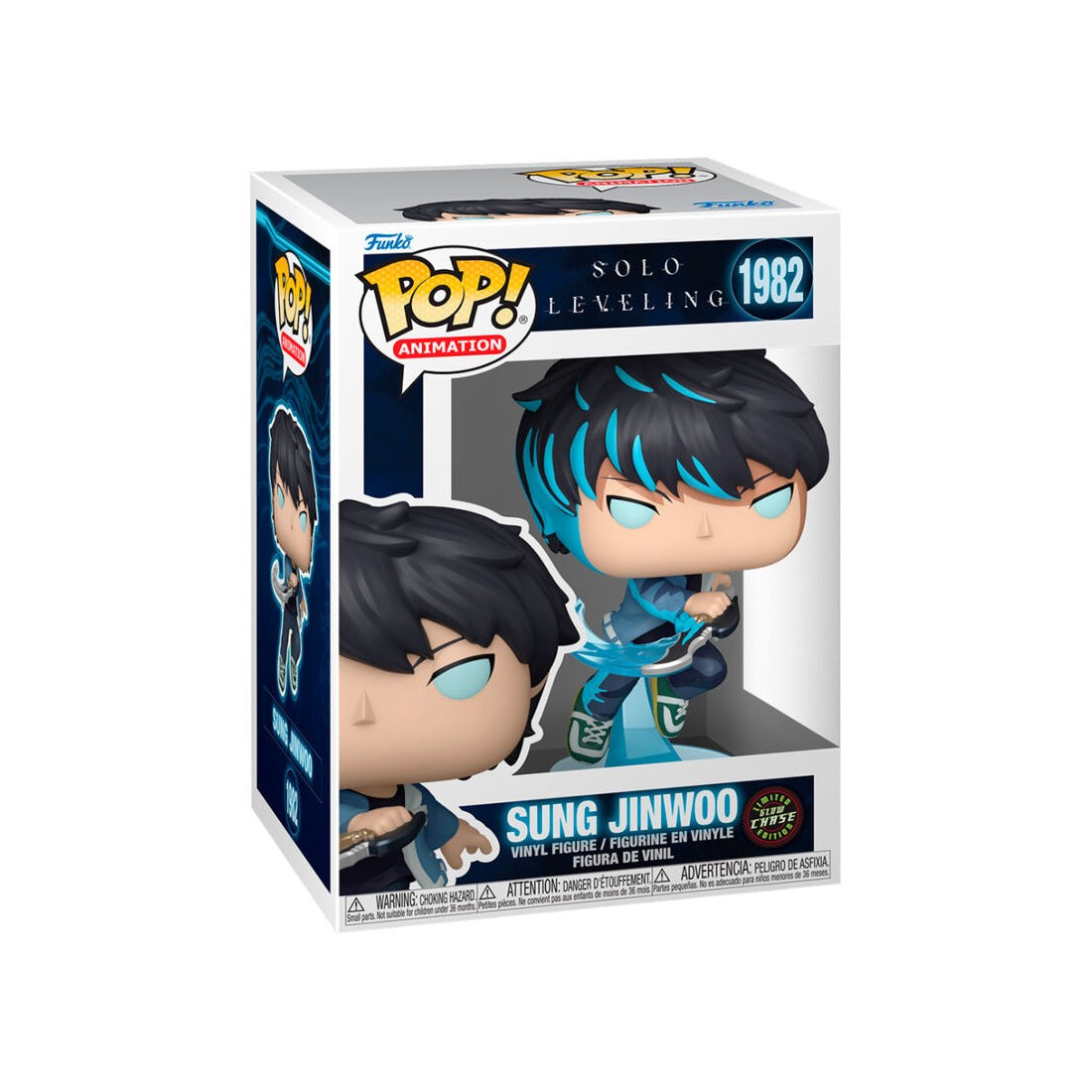 Funko Pop! Anime: Solo Leveling - Jinwoo 1982 (Chase) (Glow)