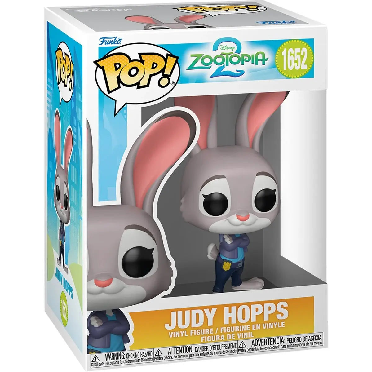 Funko Pop! Disney: Zootopia 2 - Judy Hopps 1652