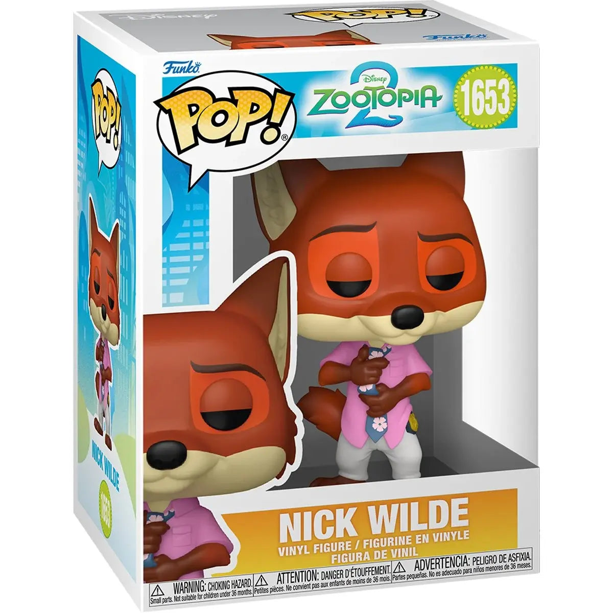 Funko Pop! Disney: Zootopia 2 - Nick Wilde 1653