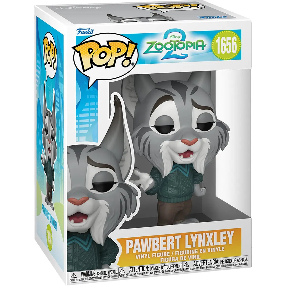 Funko Pop! Disney: Zootopia 2 - Pawbert Lynxley 1656