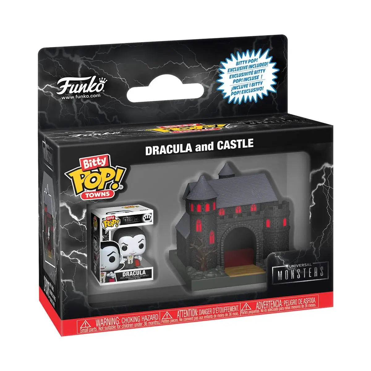 Funko Bitty Pop! Town: Universal Monsters - Dracula's Castle with Dracula