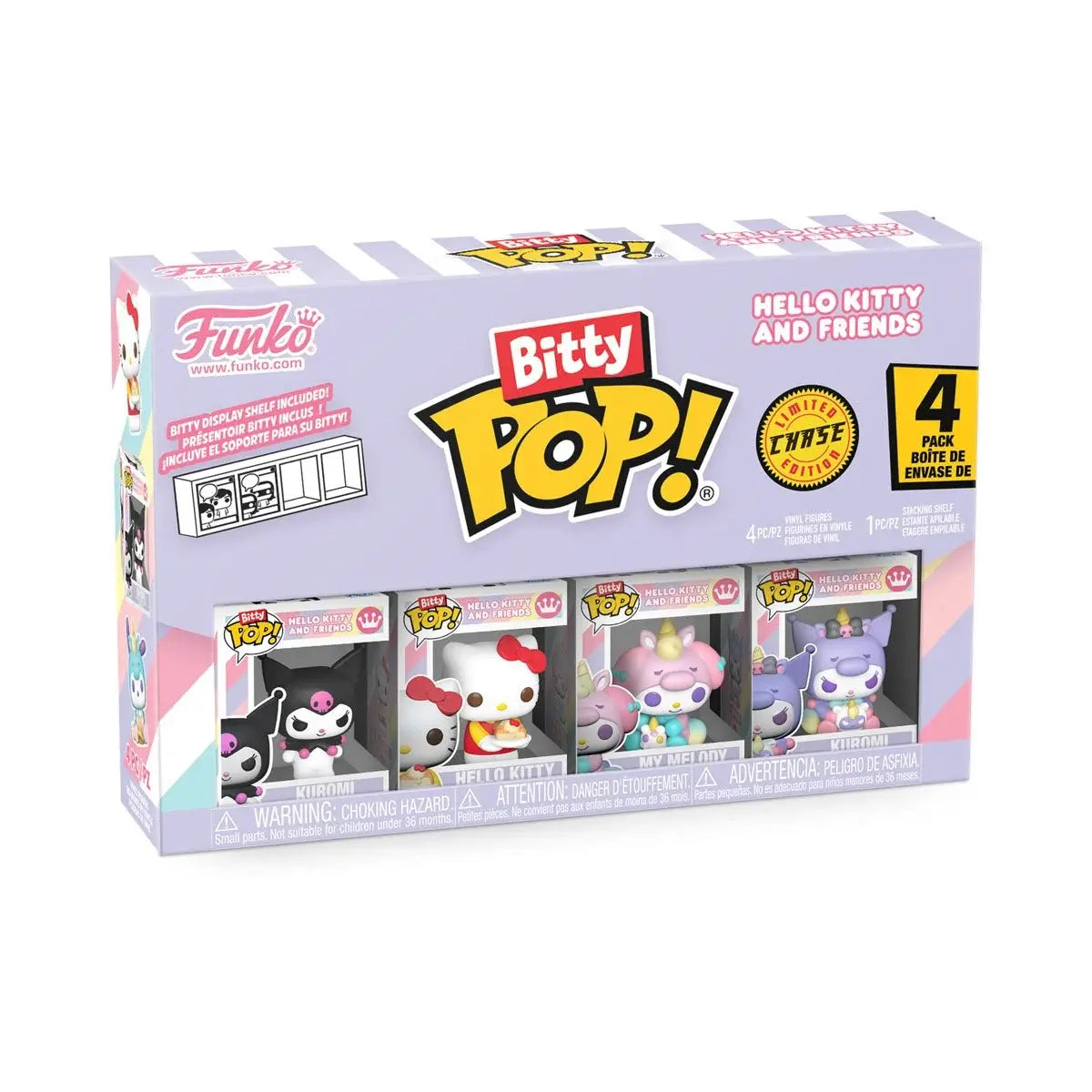 Funko Bitty Pop! Sanrio: Hello Kitty and Friends - 4pack (Kuromi)
