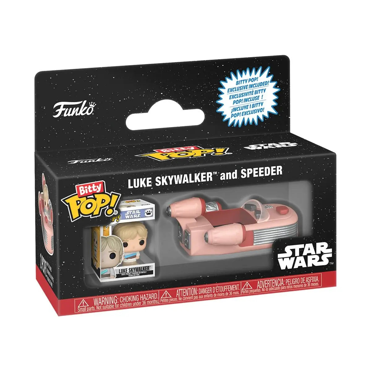 Funko Bitty Pop! Ride: Star Wars - Luke Skywalker and LandSpeeder
