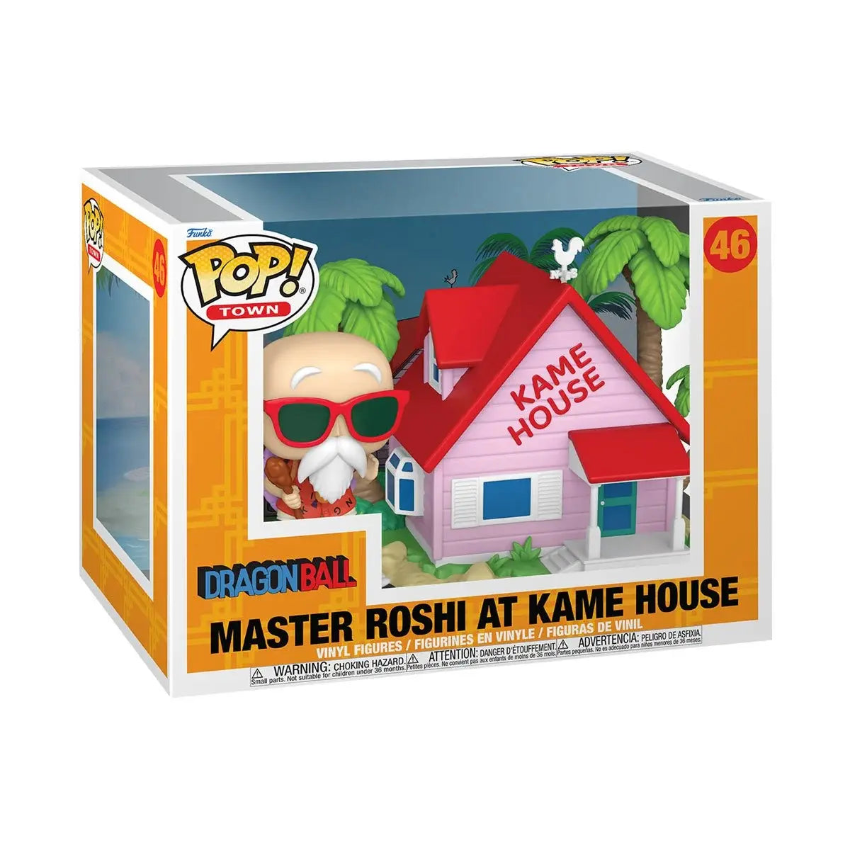 Funko Pop! Anime: Dragon Ball - Master Roshi with Kame House 46 (TOWN)