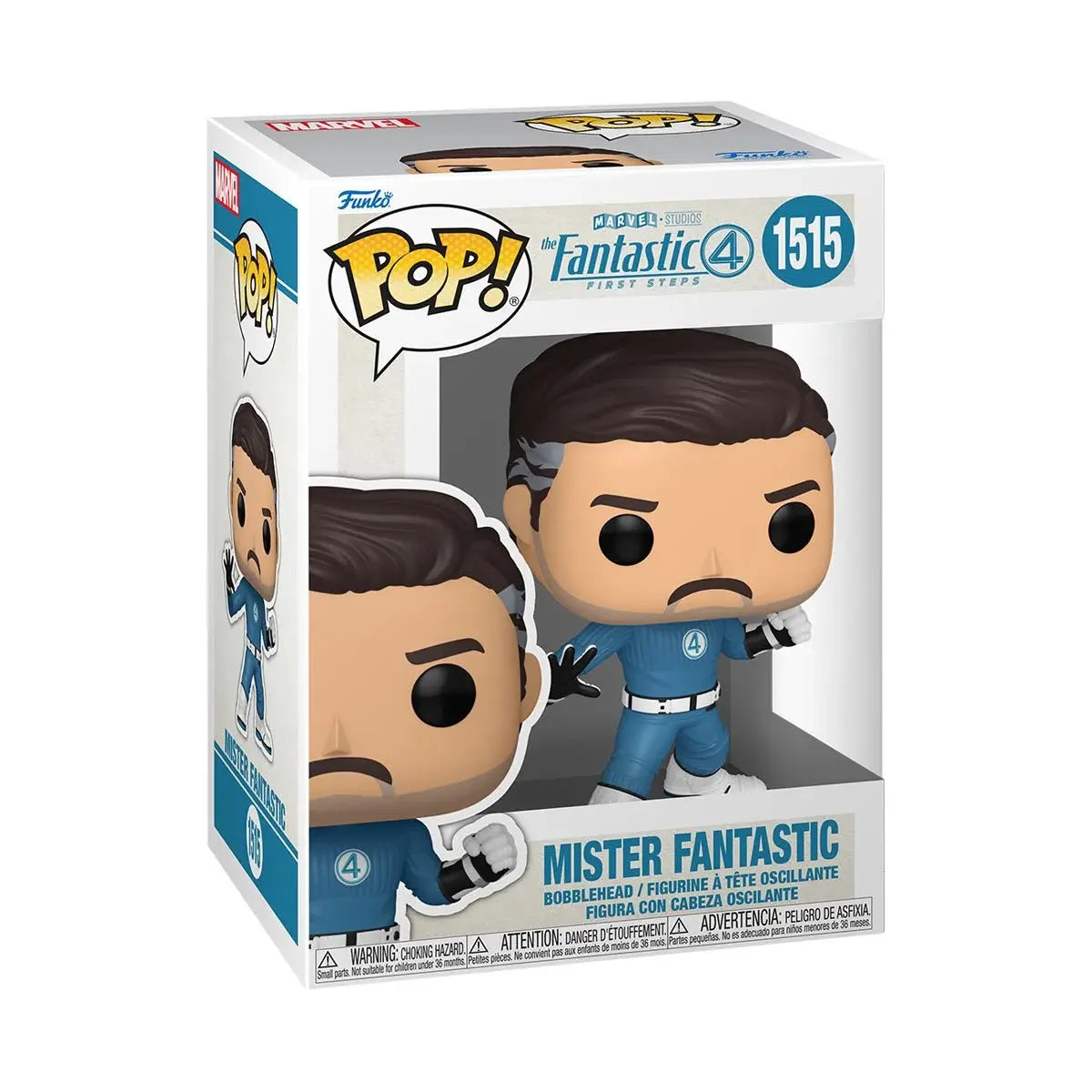 Funko Pop! Marvel: The Fantastic Four: First Steps - Mister Fantastic 1515