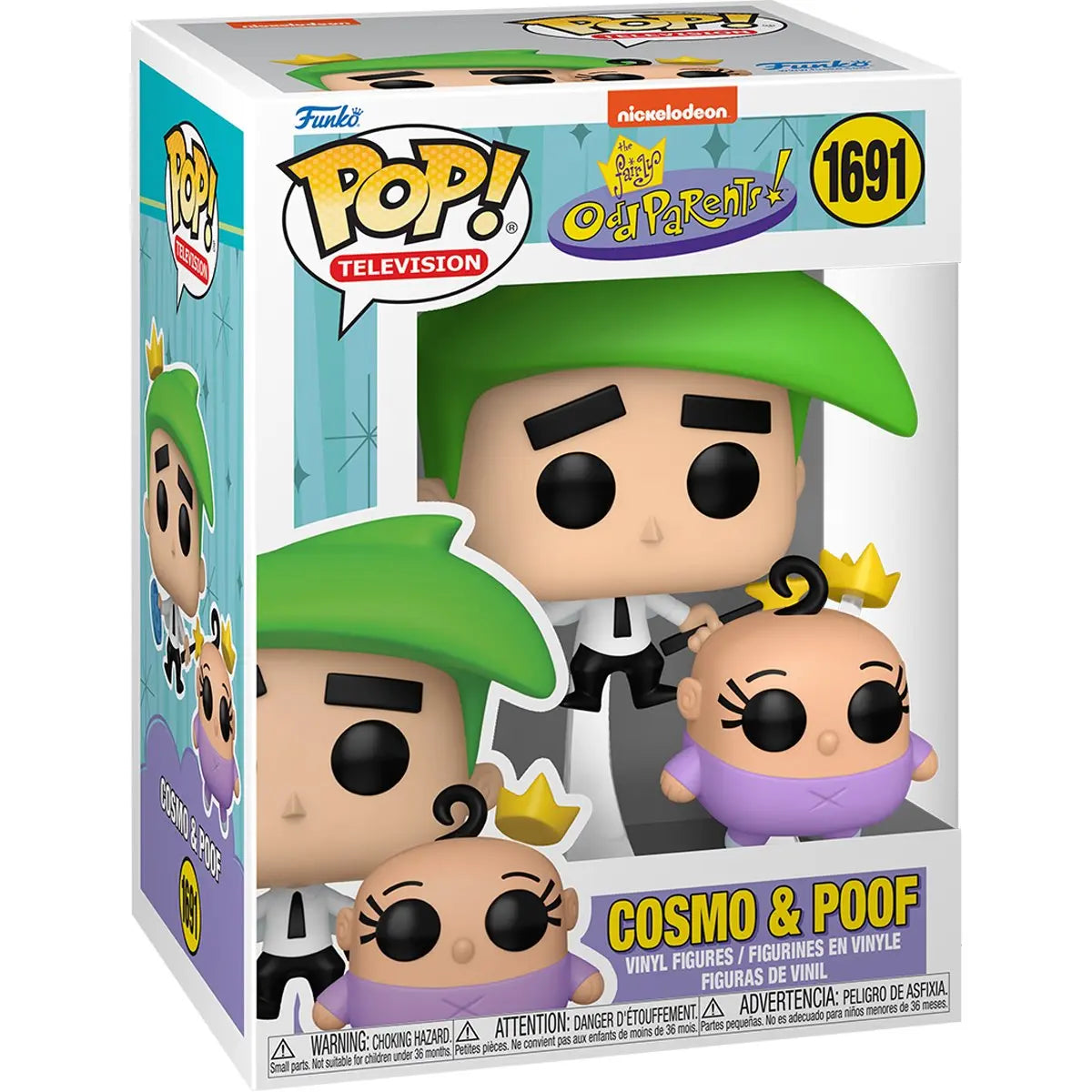 Funko Pop! Animados: Padrinos Mágicos - Cosmo & Poof 1691