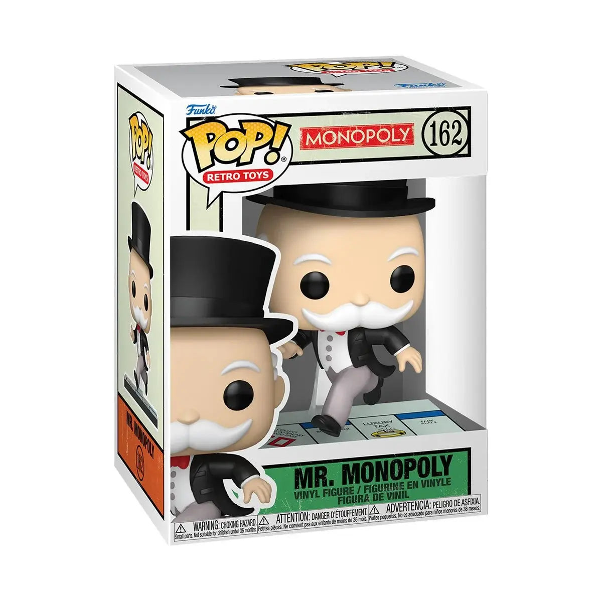 Funko Pop! Retro Toys: Monopoly - Mr. Monopoly 162