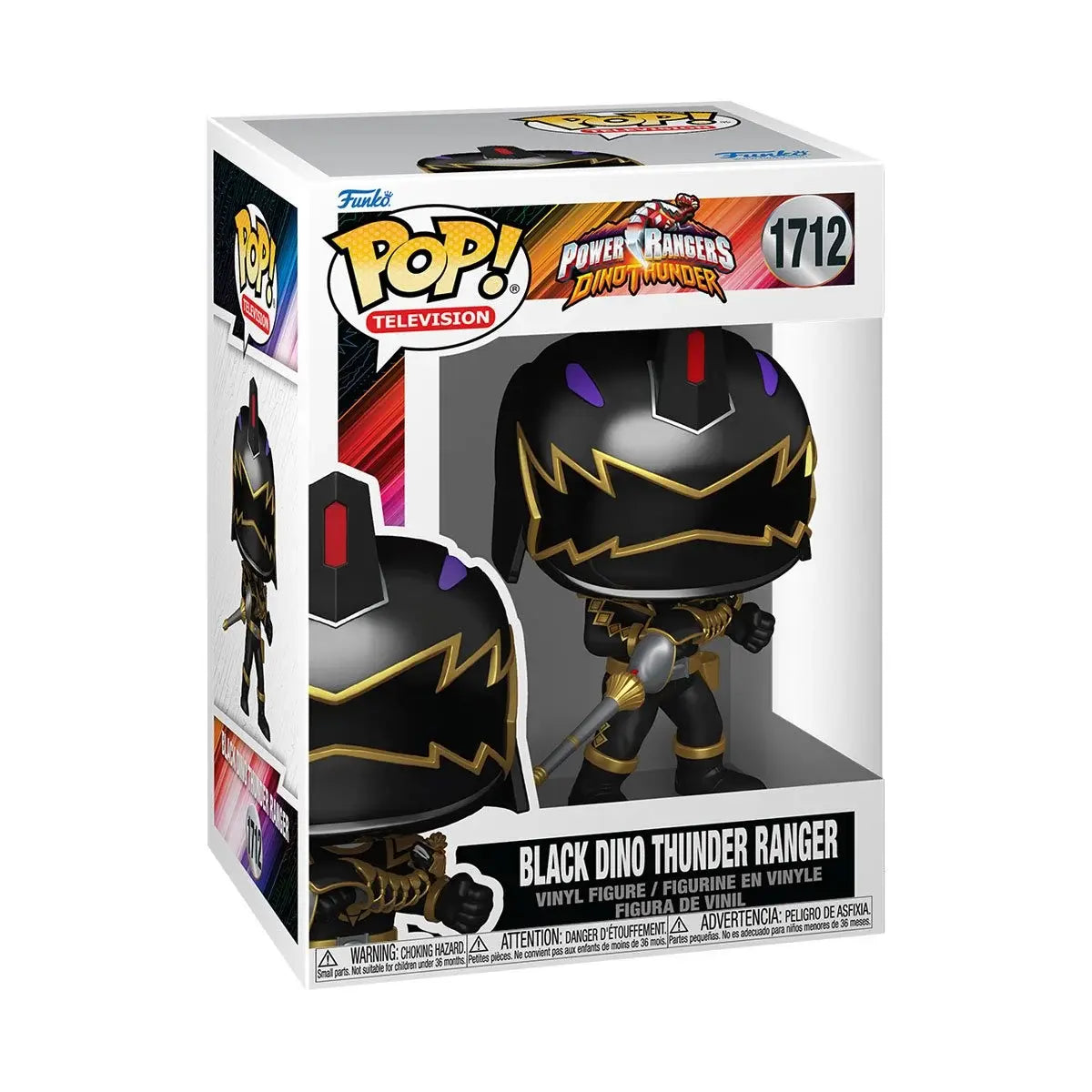 Funko Pop! Television: Power Rangers Dino Thunder - Black Dino Thunder Ranger 1712