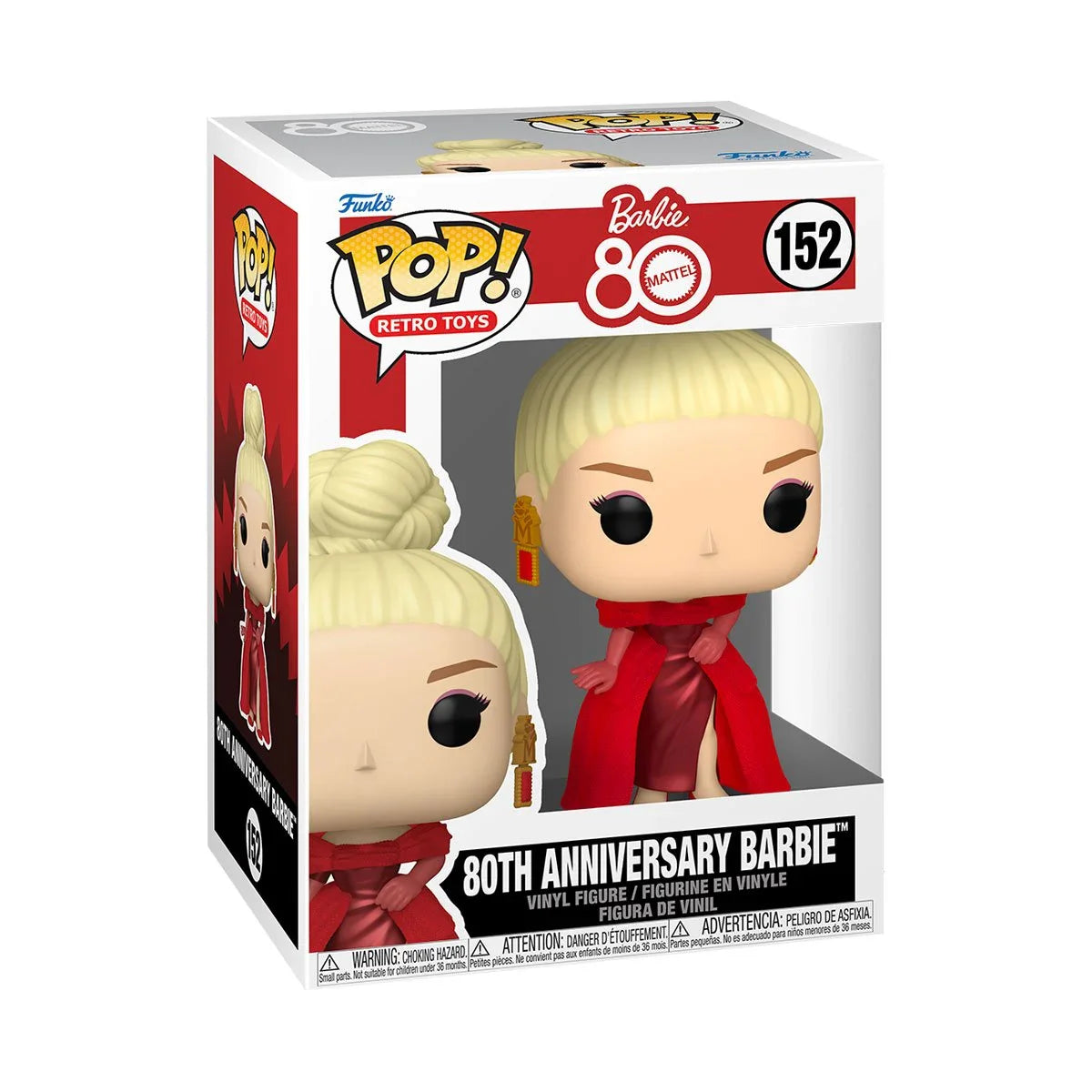 Funko Pop! Retro Toys: Mattel 80th Anniversary - Barbie 152