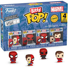 Funko Bitty Pop! Marvel | Spider-Man - 4pack (Peter Parker)