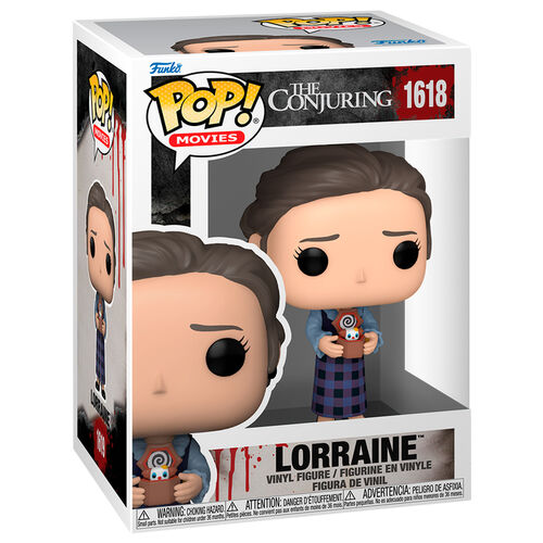 Funko Pop! Terror: The Conjuring Universe - Lorraine Warren (holding a clown toy) 1619