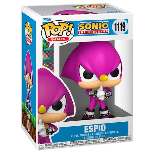 Funko Pop! Games: Sonic the Hedgehog - Espio the Chameleon 1119