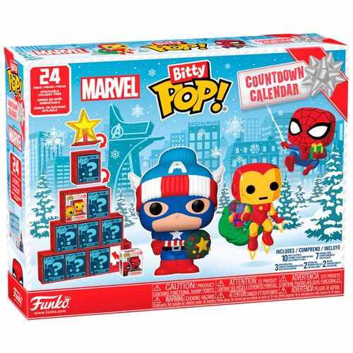 Funko Bitty Pop! Marvel: Marvel Comics - Countdown Calendar (Holiday 2025)