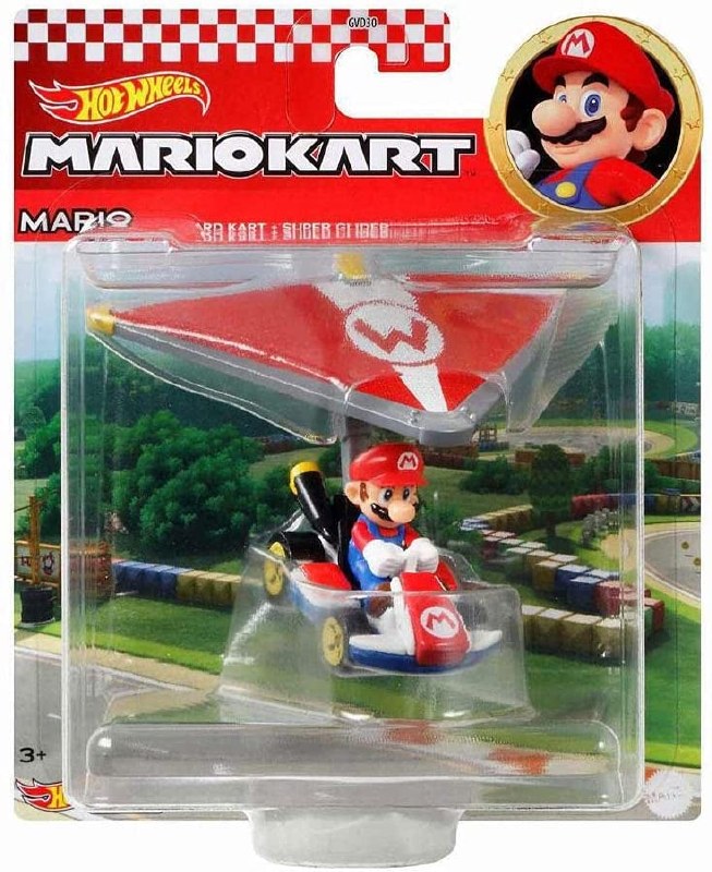 Hot Wheels: Mario Kart Gliders 2026 - Mario Standard Kart Super Glider