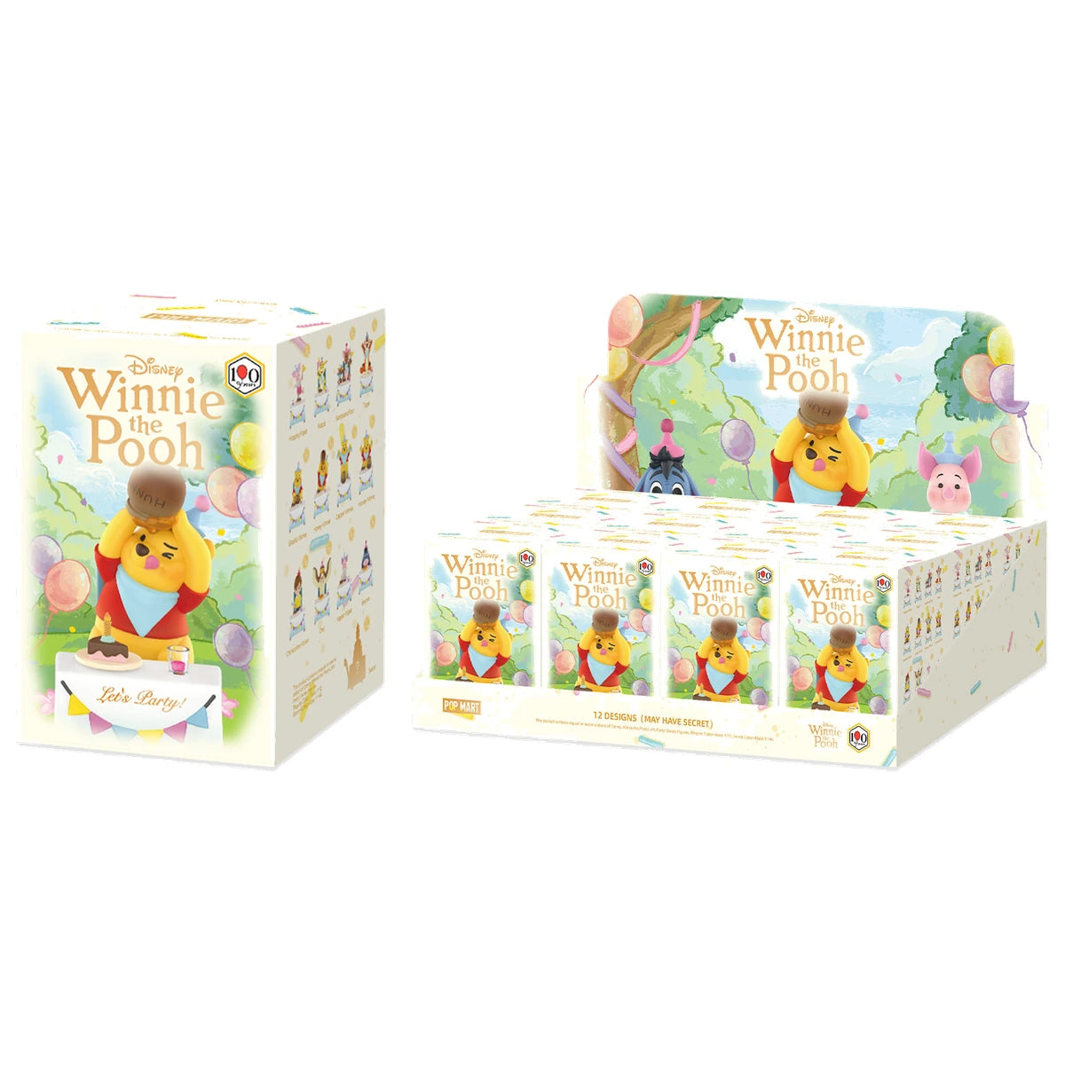 Popmart: Winnie Pooh Let's Part - Blind Box (x unidad)