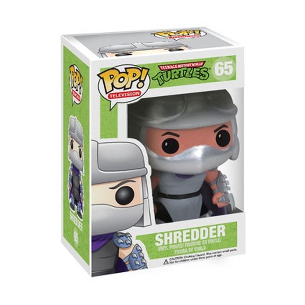 Funko Pop! Television: Teenage Mutant Ninja Turtles (Las Tortugas Ninjas) - Shredder 65 (Vaulted)
