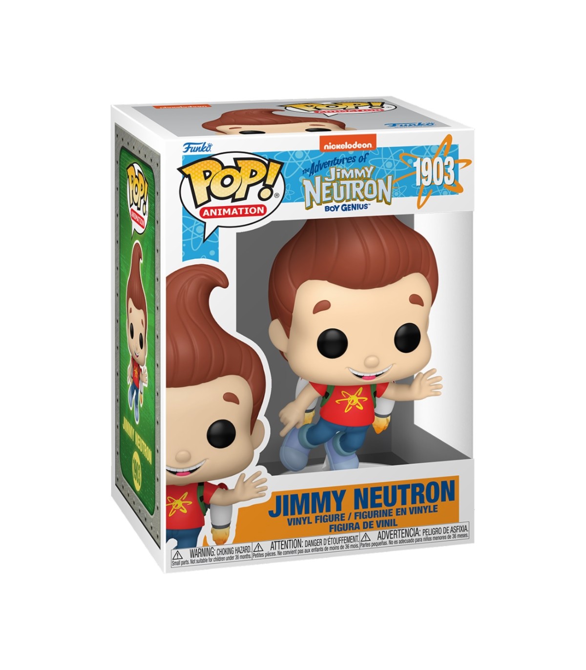 Funko Pop! Animados | Nickelodeon: Jimmy Neutron - Jimmy Neutron 1903