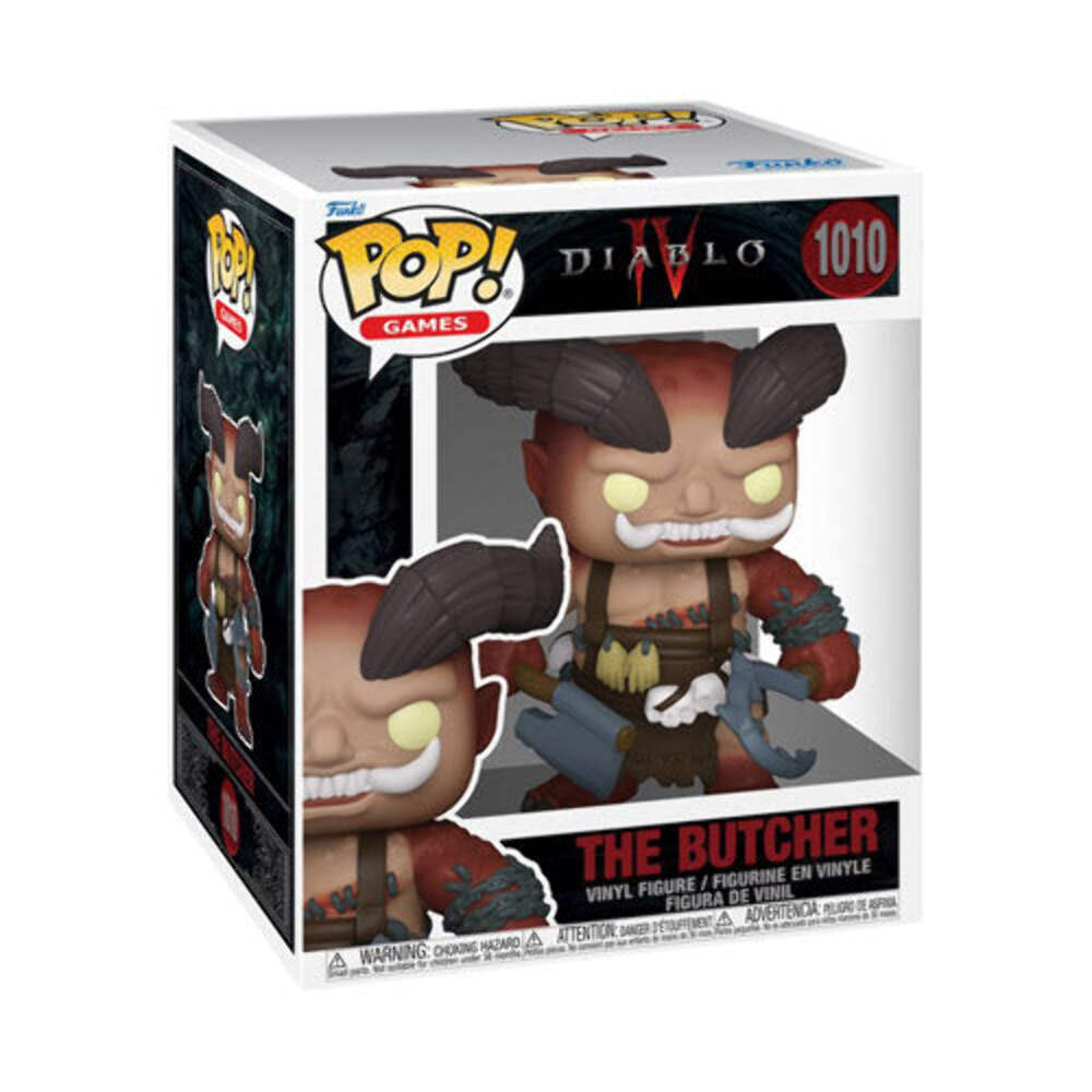 Funko Pop! Games: Diablo IV : The Butcher 1010 - Super Sized 6"