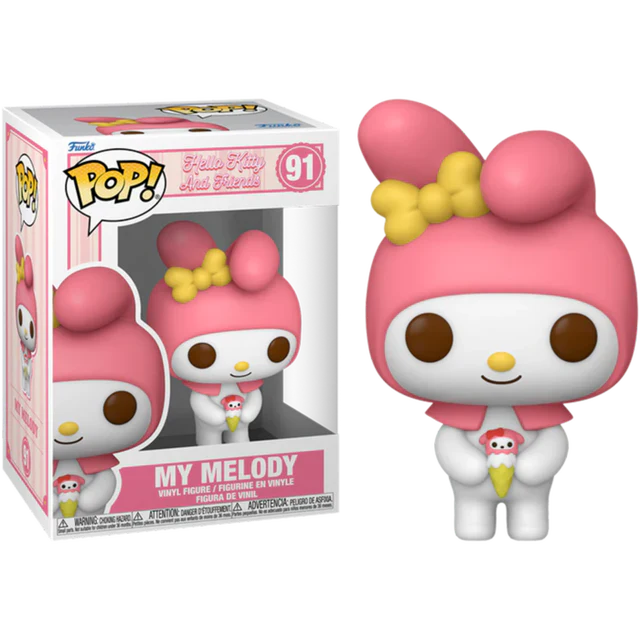 Funko Pop! Sanrio: Hello Kitty and Friends - My Melody with Dessert 91 - CAJA CON DETALLES