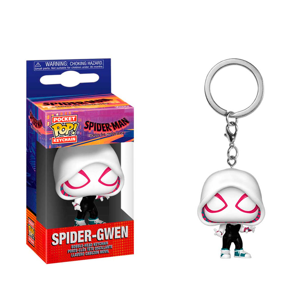 Funko Pop! Keychain: Spider-Man: Across the Spider-Verse | Spider-Gwen