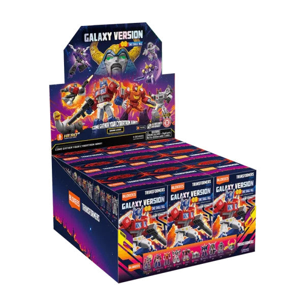 Blokees: Transformers Galaxy Version - One Shall Fall Blind Box (Caja Misteriosa x 1 unidad)