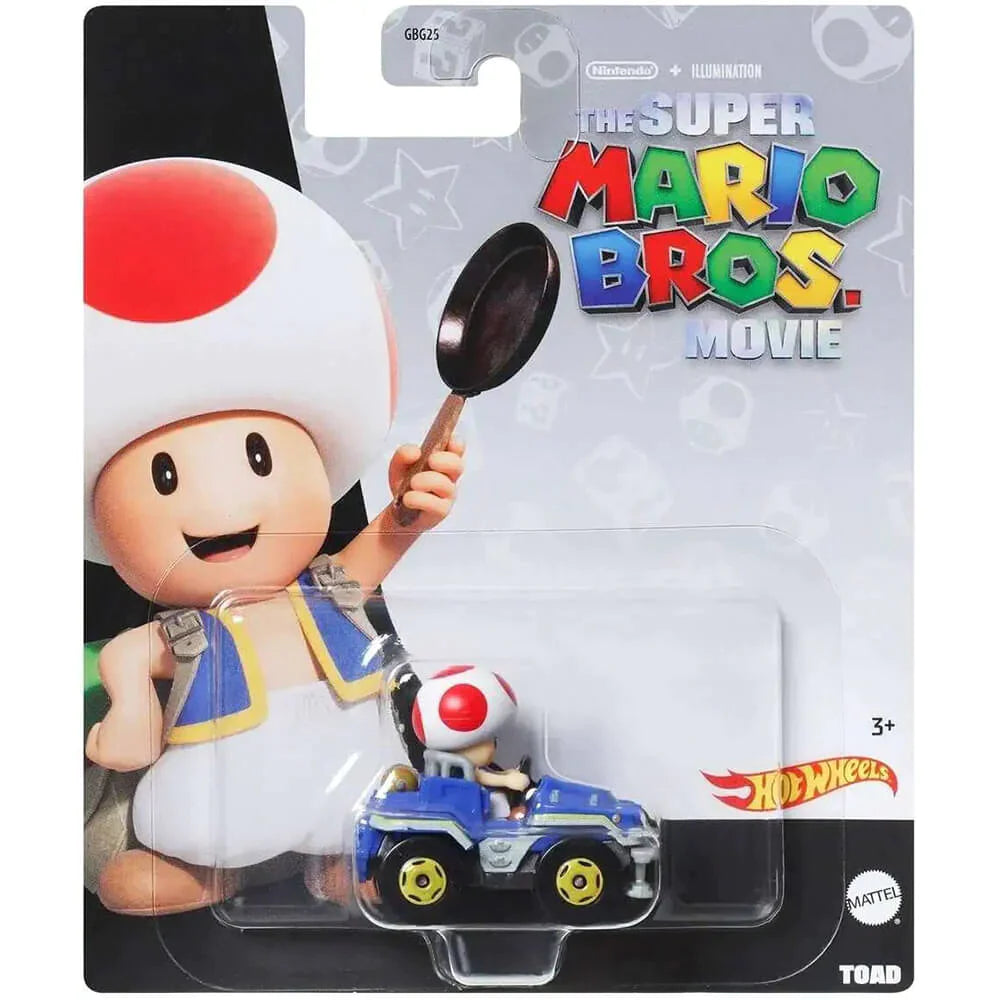 Hot Wheels: The Super Mario Bros Movie - Toad