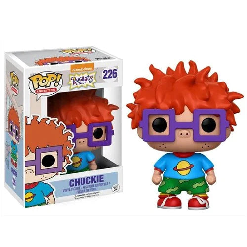 Funko Pop! Animados: Rugrats (Nickelodeon) - Chuckie 226 (Vaulted) - Estado de caja: 8/10