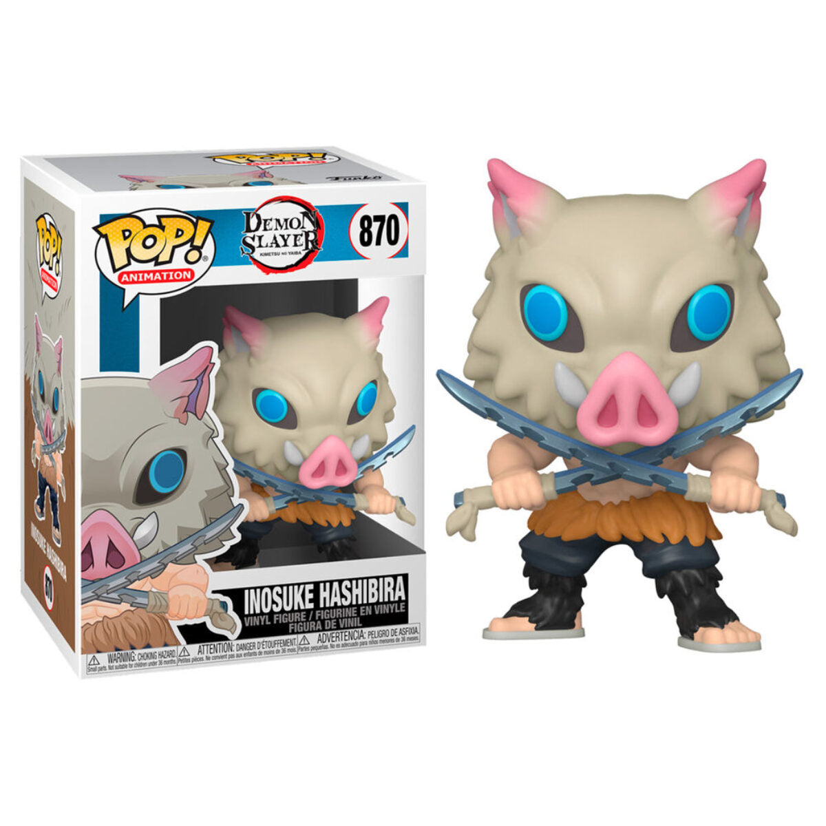 Funko Pop! Anime: Demon Slayer - Inosuke Hashibira 870