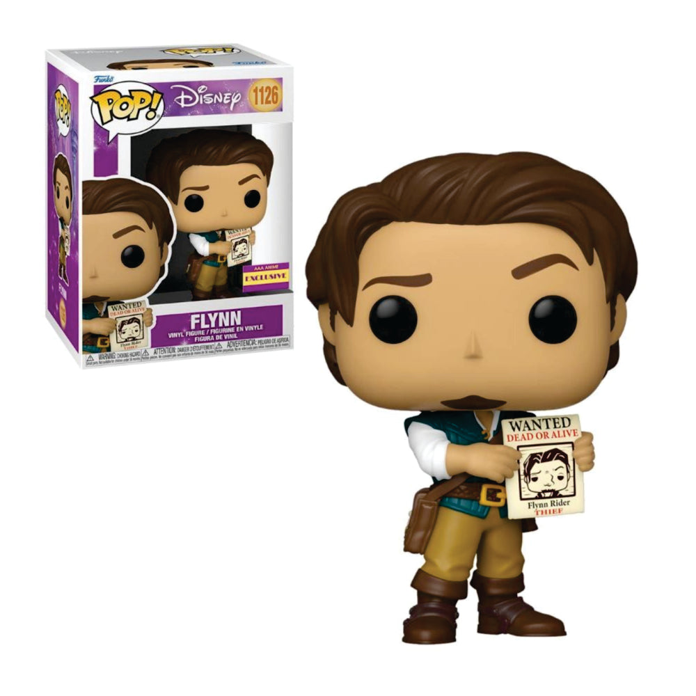 Funko Pop! Disney: Tangled (Rapunzel) - Flynn 1126 - AAA Anime Exclusive